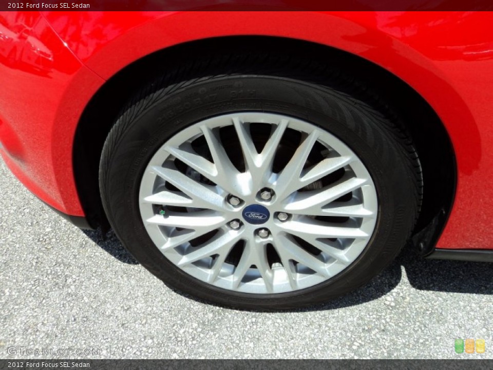 2012 Ford Focus SEL Sedan Wheel and Tire Photo #81109550
