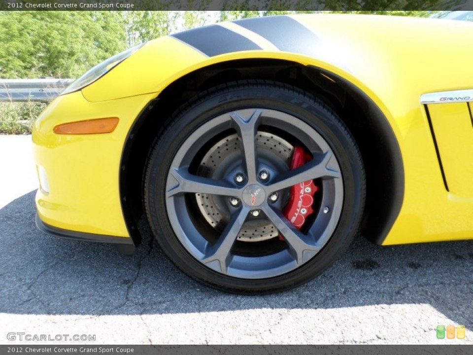 2012 Chevrolet Corvette Grand Sport Coupe Wheel and Tire Photo #81114606