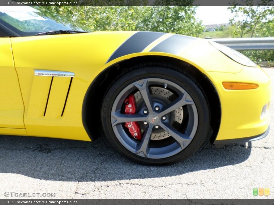 2012 Chevrolet Corvette Grand Sport Coupe Wheel and Tire Photo #81114632