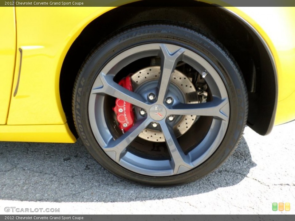 2012 Chevrolet Corvette Grand Sport Coupe Wheel and Tire Photo #81114680