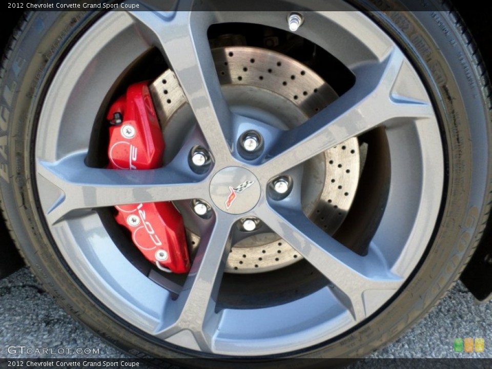 2012 Chevrolet Corvette Grand Sport Coupe Wheel and Tire Photo #81114733