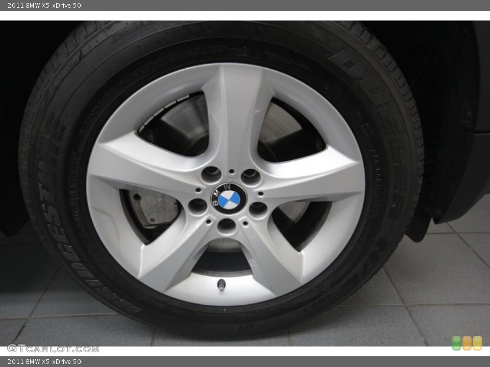 2011 BMW X5 xDrive 50i Wheel and Tire Photo #81117971