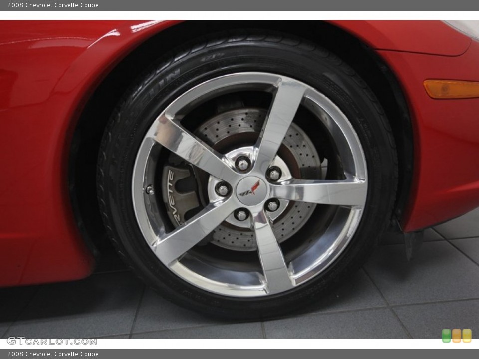 2008 Chevrolet Corvette Coupe Wheel and Tire Photo #81119801
