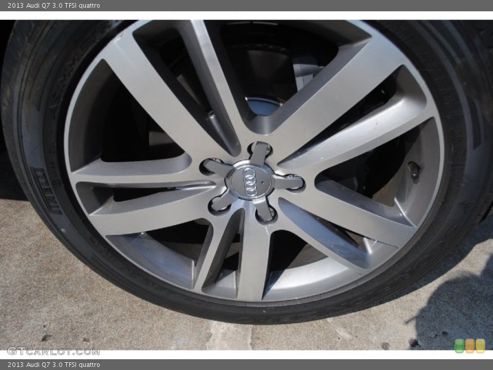 2013 Audi Q7 3.0 TFSI quattro Wheel and Tire Photo #81122082