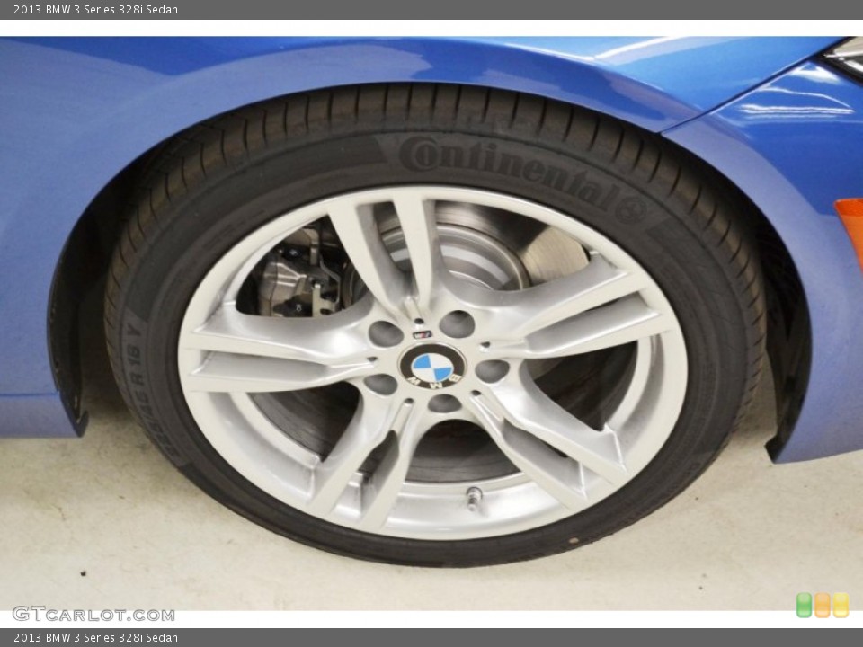 2013 BMW 3 Series 328i Sedan Wheel and Tire Photo #81124835