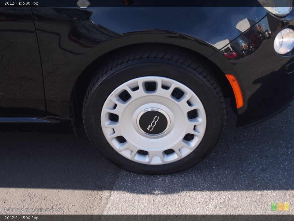 2012 Fiat 500 Pop Wheel and Tire Photo #81125387