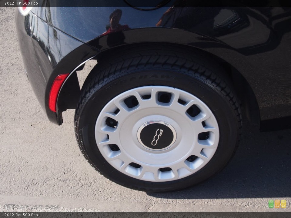 2012 Fiat 500 Pop Wheel and Tire Photo #81125411