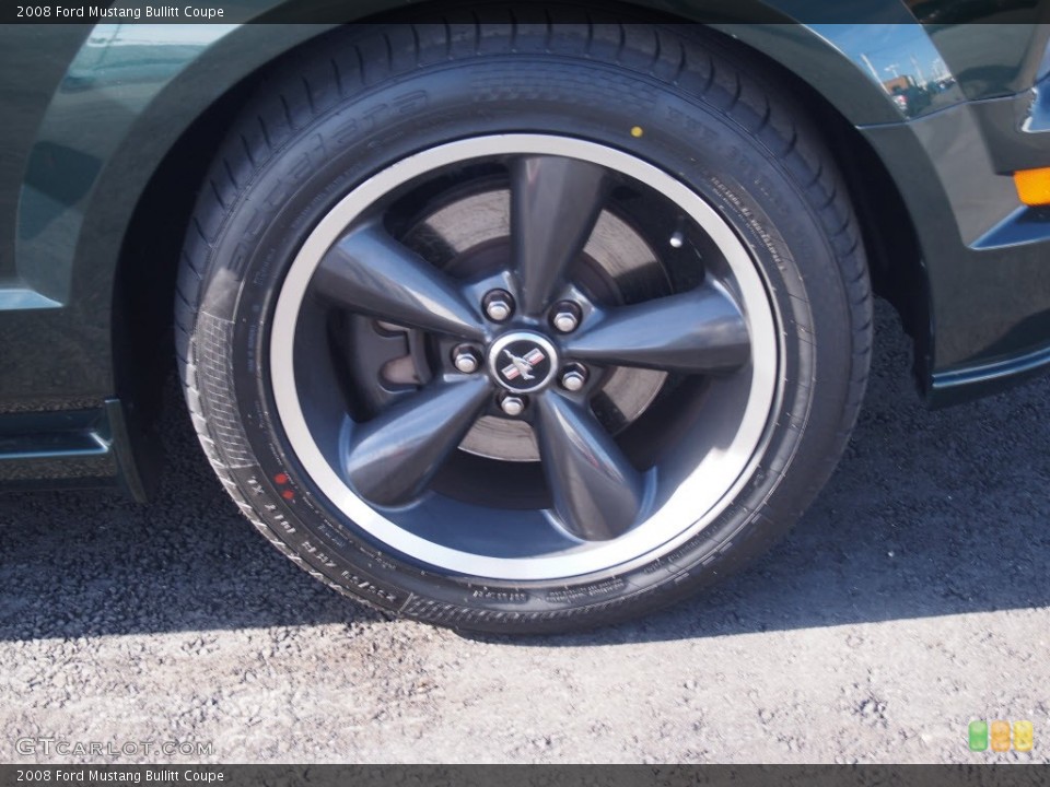2008 Ford Mustang Bullitt Coupe Wheel and Tire Photo #81125729