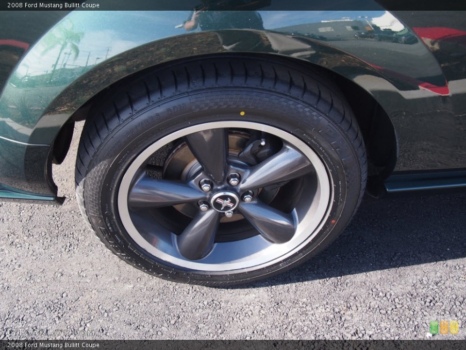 2008 Ford Mustang Bullitt Coupe Wheel and Tire Photo #81125757