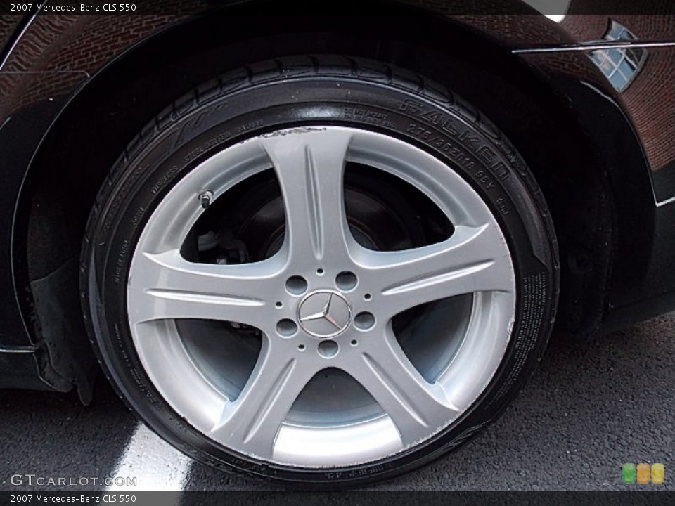 2007 Mercedes-Benz CLS 550 Wheel and Tire Photo #81130824
