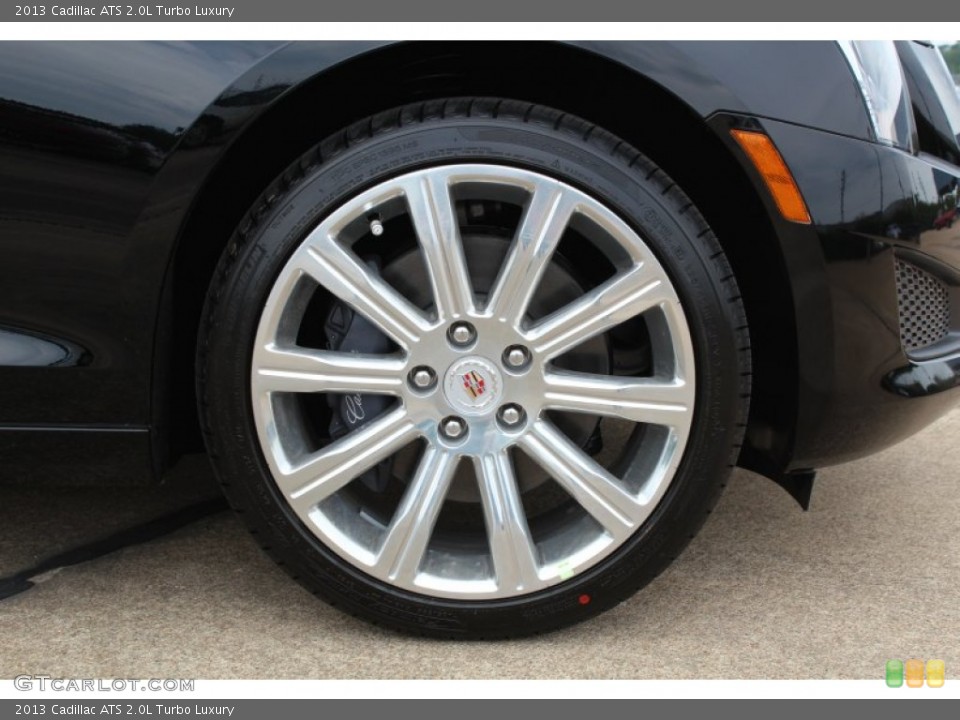 2013 Cadillac ATS 2.0L Turbo Luxury Wheel and Tire Photo #81134440