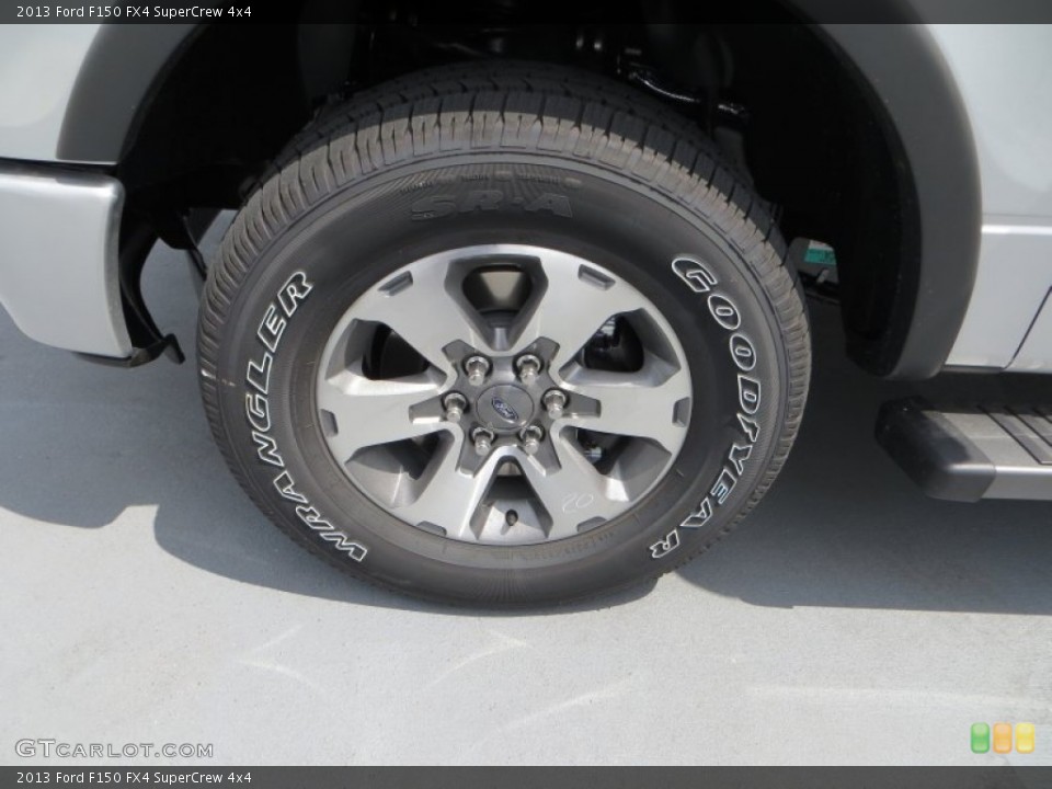 2013 Ford F150 FX4 SuperCrew 4x4 Wheel and Tire Photo #81134865