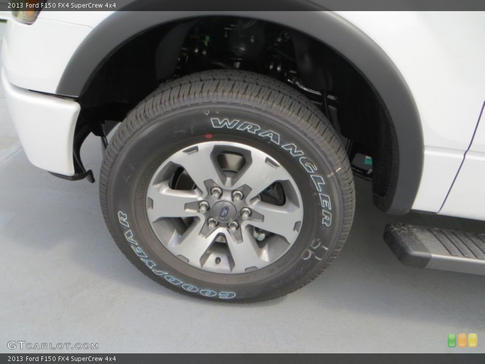 2013 Ford F150 FX4 SuperCrew 4x4 Wheel and Tire Photo #81135668