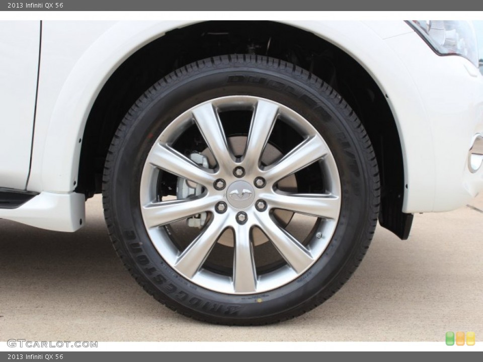 2013 Infiniti QX 56 Wheel and Tire Photo #81136296