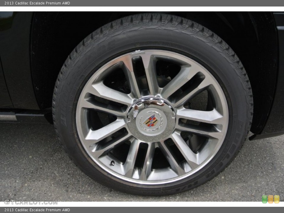 2013 Cadillac Escalade Premium AWD Wheel and Tire Photo #81136932
