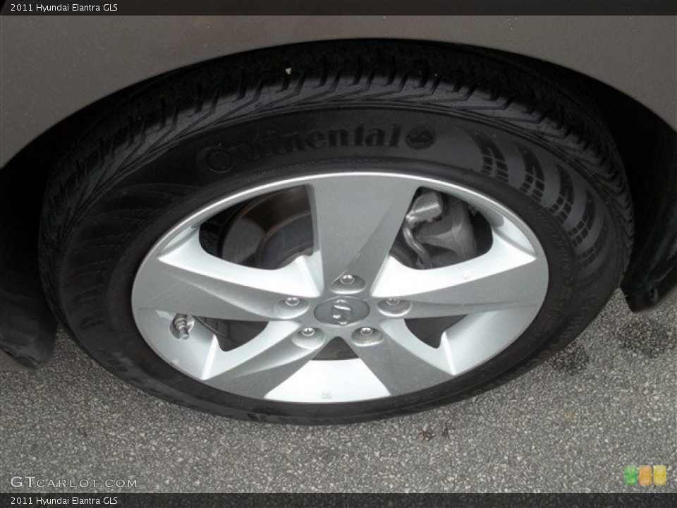 2011 Hyundai Elantra GLS Wheel and Tire Photo #81138704