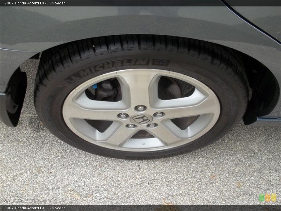 2007 Honda Accord EX-L V6 Sedan Wheel and Tire Photo #81139349