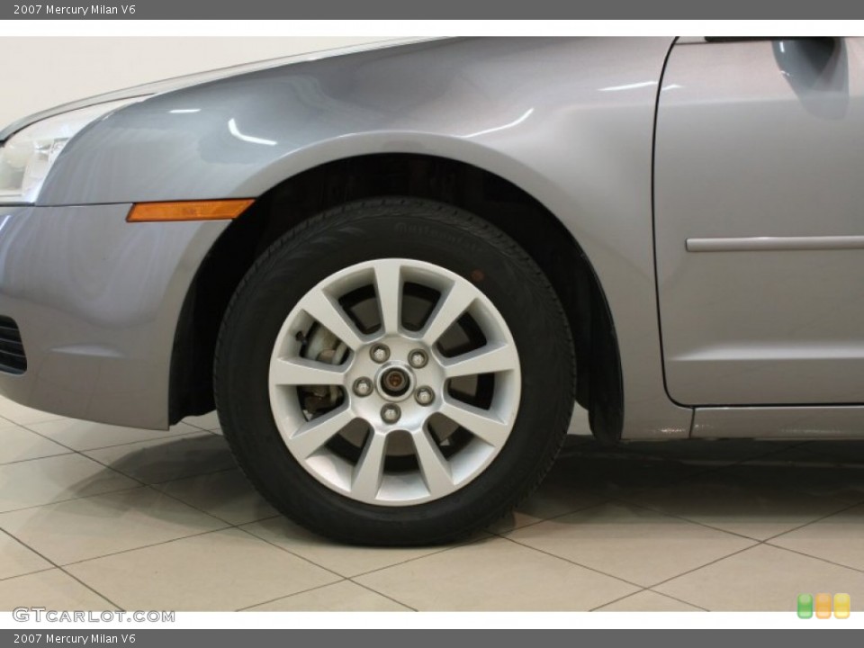 2007 Mercury Milan V6 Wheel and Tire Photo #81143931