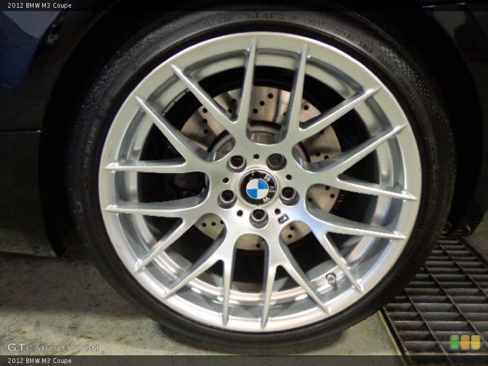 2012 BMW M3 Coupe Wheel and Tire Photo #81144648