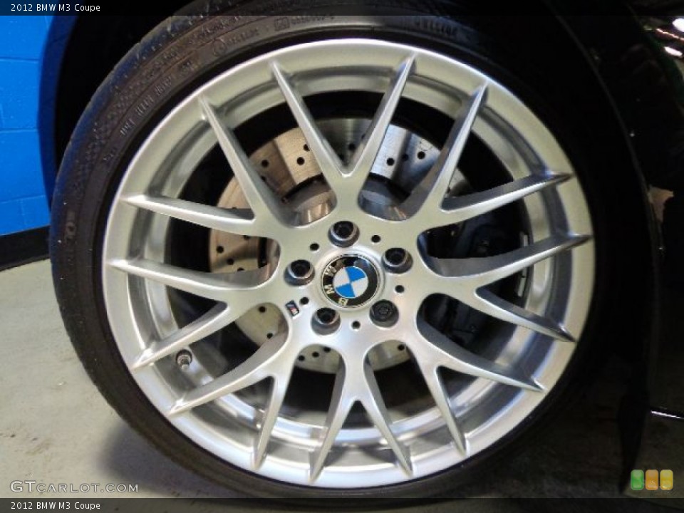2012 BMW M3 Coupe Wheel and Tire Photo #81144712