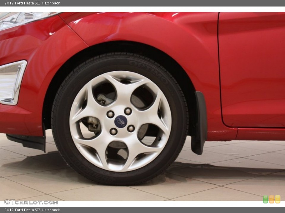 2012 Ford Fiesta SES Hatchback Wheel and Tire Photo #81146088