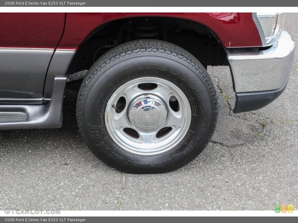 2008 Ford E Series Van E150 XLT Passenger Wheel and Tire Photo #81151034