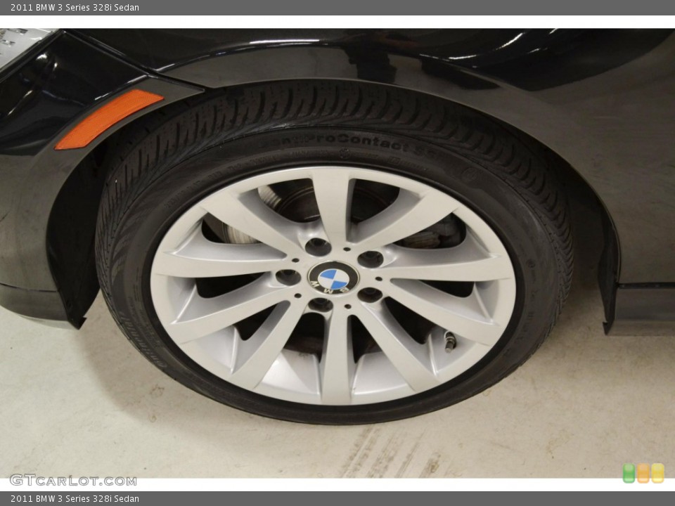 2011 BMW 3 Series 328i Sedan Wheel and Tire Photo #81151824