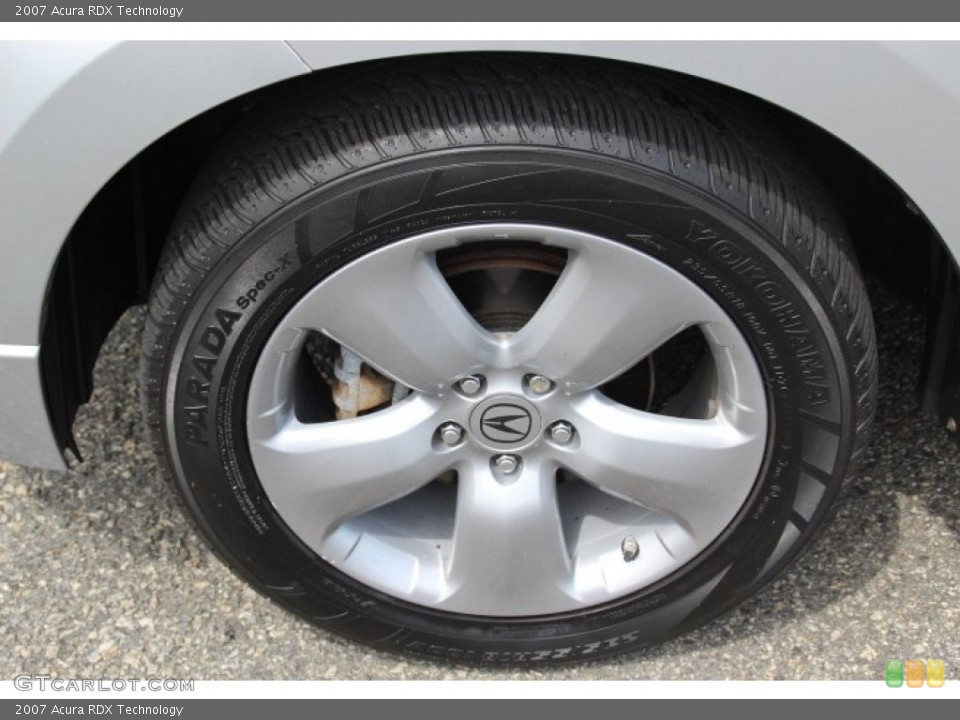 2007 Acura RDX Technology Wheel and Tire Photo #81152303