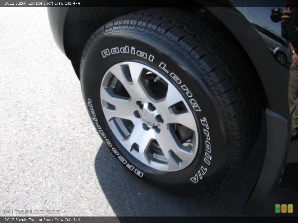 2012 Suzuki Equator Sport Crew Cab 4x4 Wheel and Tire Photo #81163008