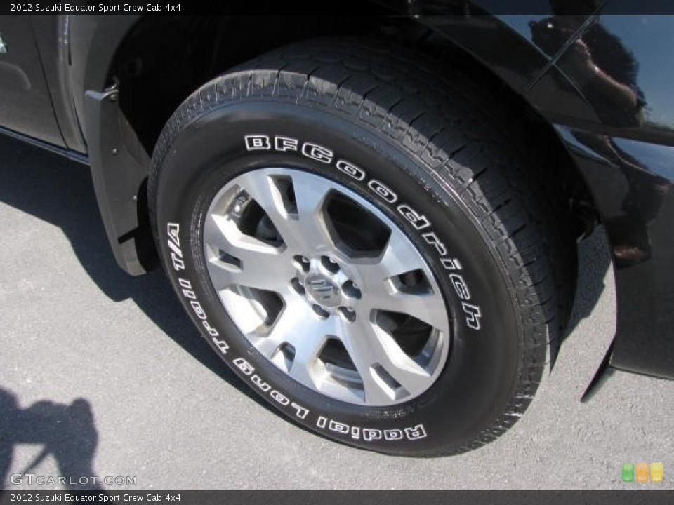 2012 Suzuki Equator Sport Crew Cab 4x4 Wheel and Tire Photo #81163023