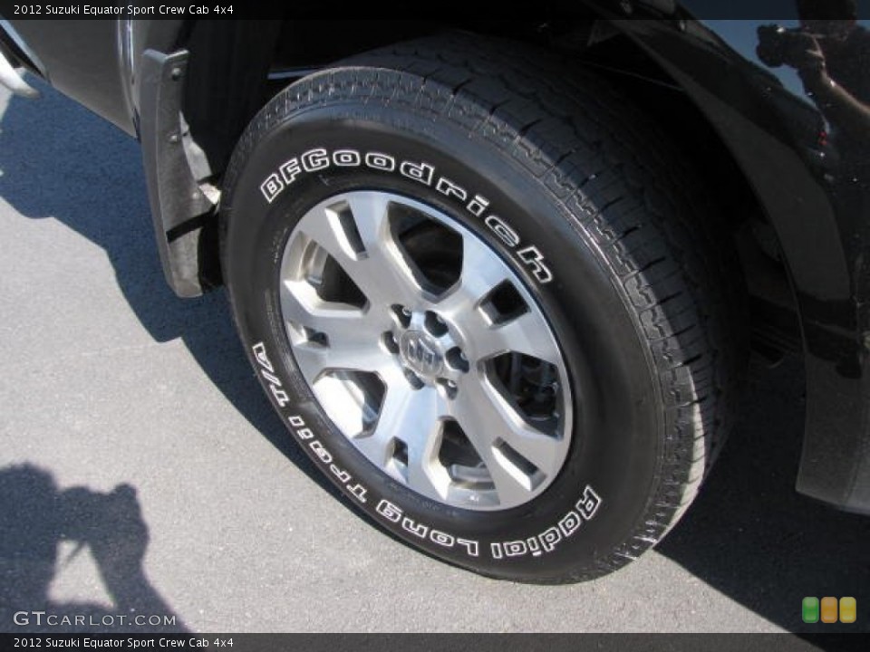 2012 Suzuki Equator Sport Crew Cab 4x4 Wheel and Tire Photo #81163041