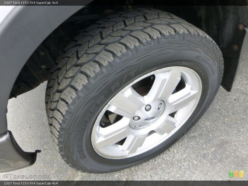 2007 Ford F150 FX4 SuperCab 4x4 Wheel and Tire Photo #81163337