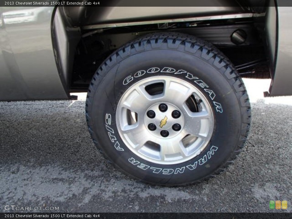 2013 Chevrolet Silverado 1500 LT Extended Cab 4x4 Wheel and Tire Photo #81167280