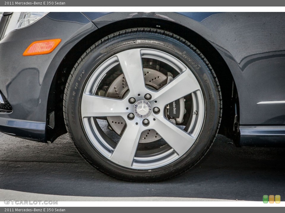 2011 Mercedes-Benz E 350 Sedan Wheel and Tire Photo #81168821