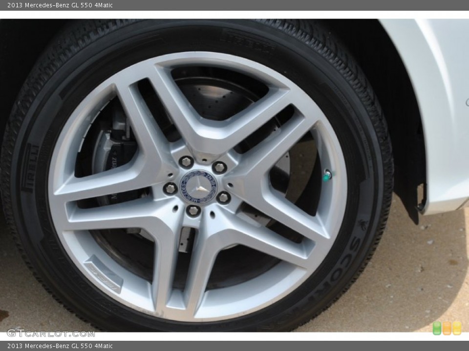2013 Mercedes-Benz GL 550 4Matic Wheel and Tire Photo #81169111