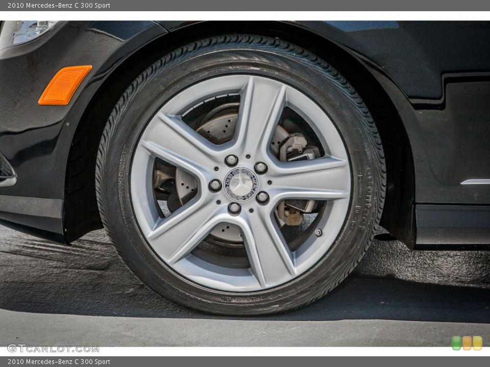 2010 Mercedes-Benz C 300 Sport Wheel and Tire Photo #81169476