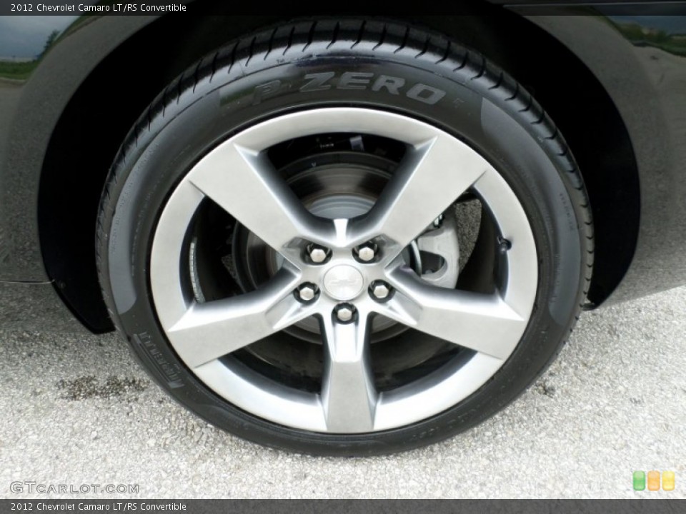 2012 Chevrolet Camaro LT/RS Convertible Wheel and Tire Photo #81173580