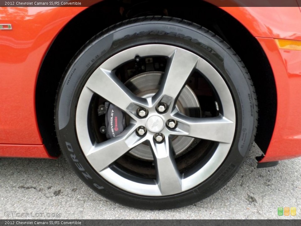 2012 Chevrolet Camaro SS/RS Convertible Wheel and Tire Photo #81174219