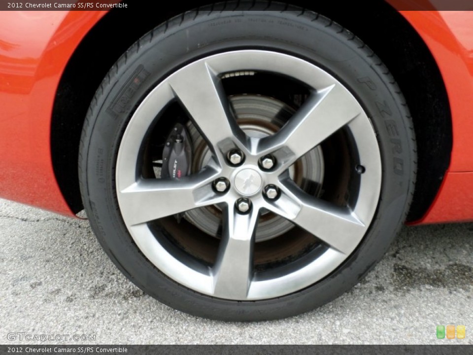 2012 Chevrolet Camaro SS/RS Convertible Wheel and Tire Photo #81174238