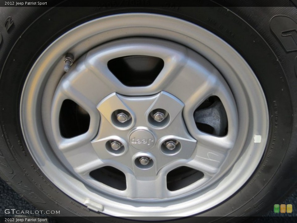 2012 Jeep Patriot Sport Wheel and Tire Photo #81175636