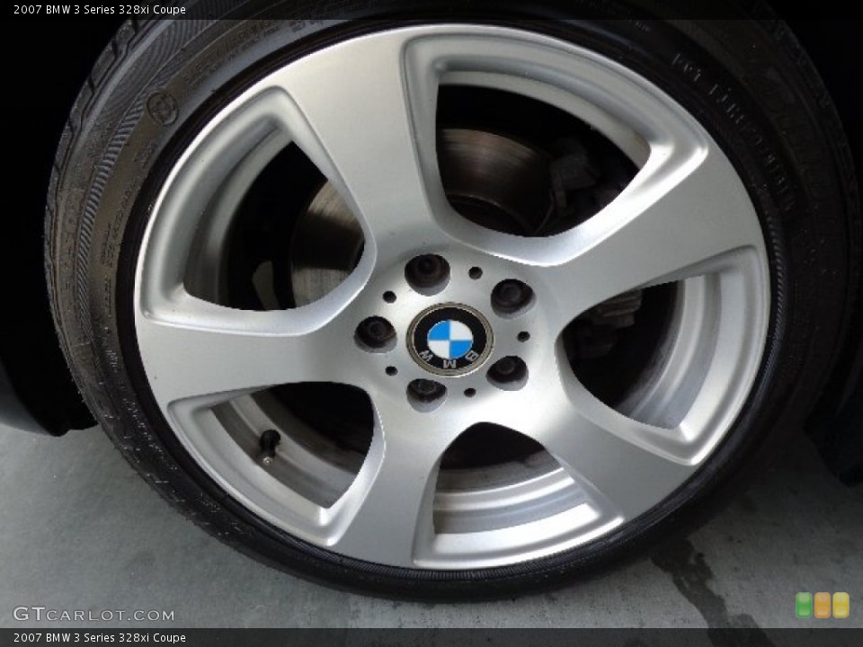 2007 BMW 3 Series 328xi Coupe Wheel and Tire Photo #81183219