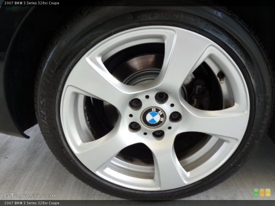 2007 BMW 3 Series 328xi Coupe Wheel and Tire Photo #81183267