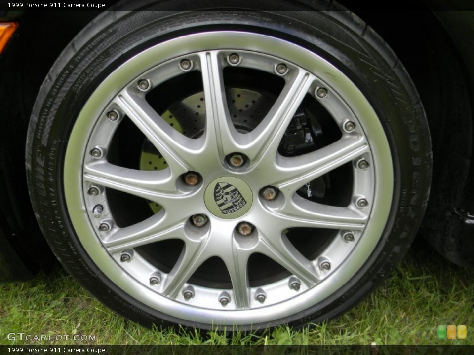 1999 Porsche 911 Carrera Coupe Wheel and Tire Photo #81184561