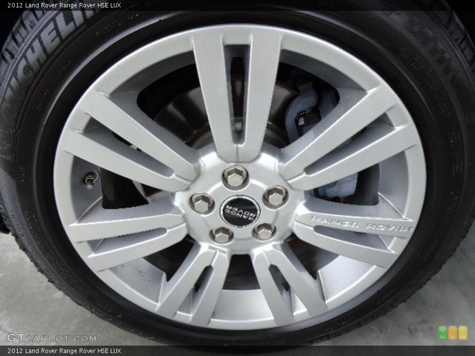 2012 Land Rover Range Rover HSE LUX Wheel and Tire Photo #81184575