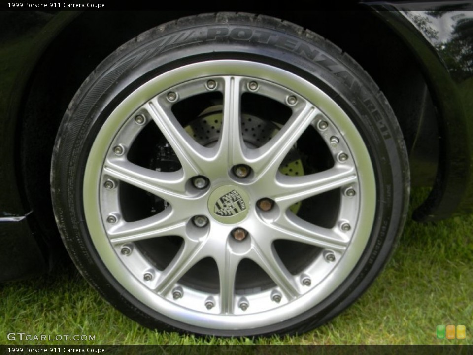 1999 Porsche 911 Carrera Coupe Wheel and Tire Photo #81184581