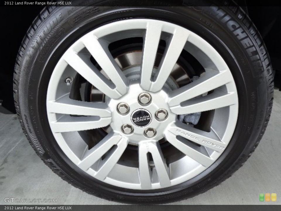 2012 Land Rover Range Rover HSE LUX Wheel and Tire Photo #81184599