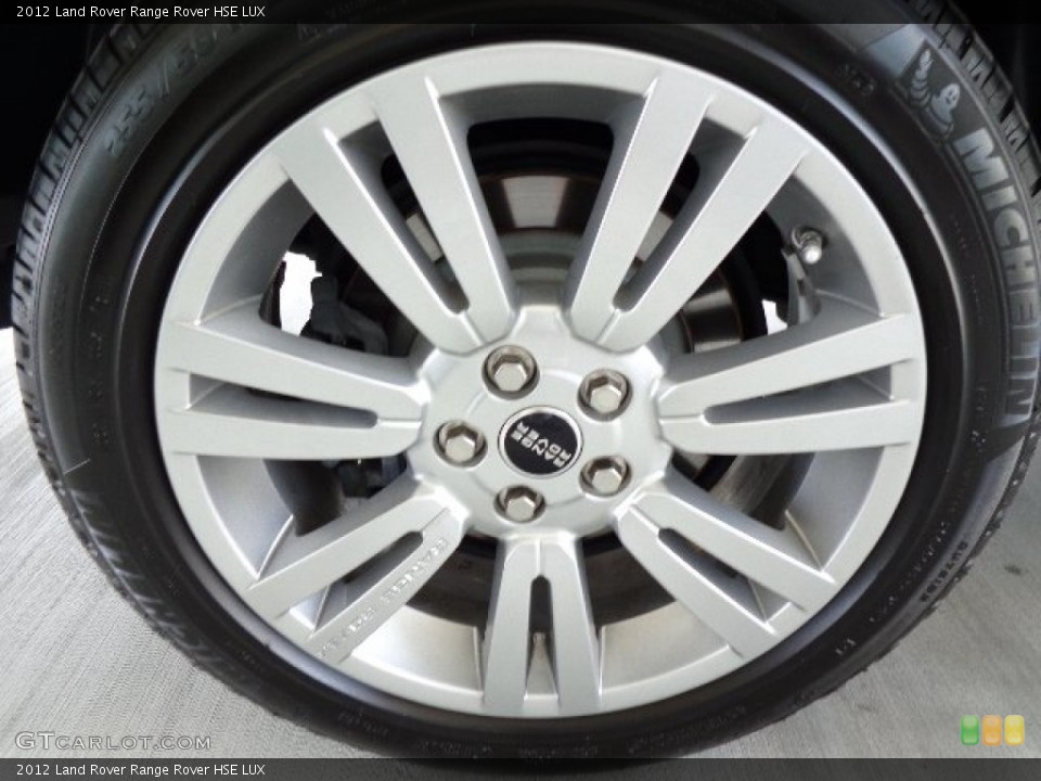 2012 Land Rover Range Rover HSE LUX Wheel and Tire Photo #81184620
