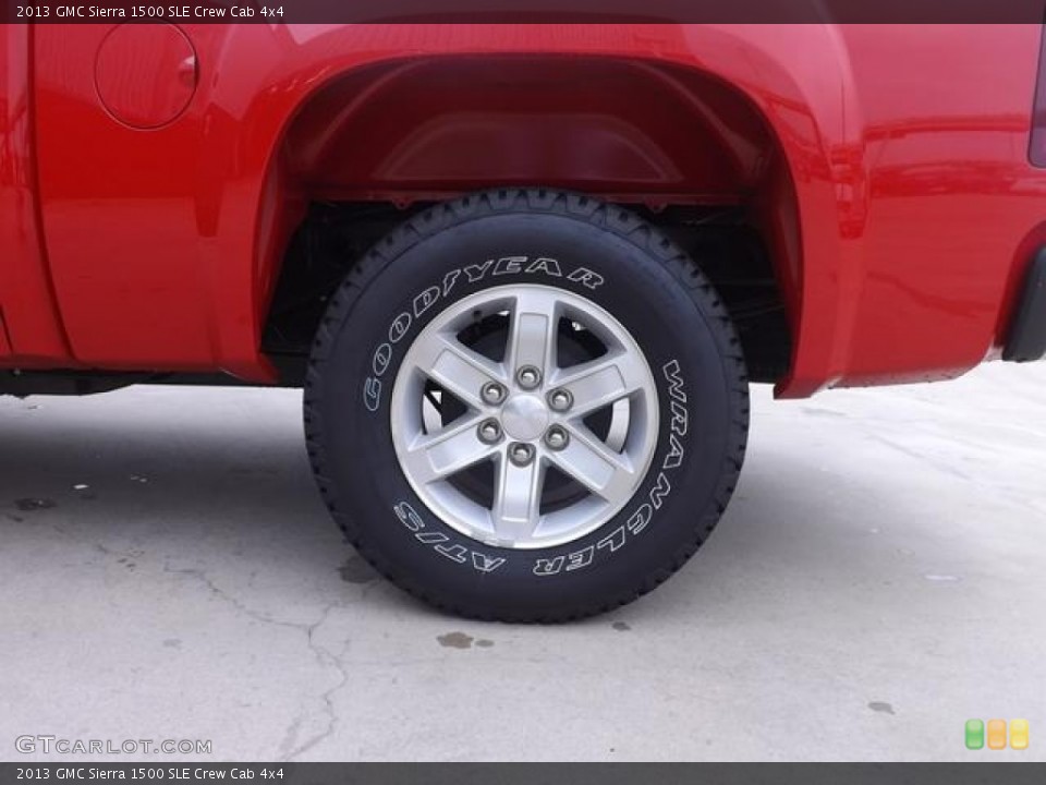 2013 GMC Sierra 1500 SLE Crew Cab 4x4 Wheel and Tire Photo #81186852