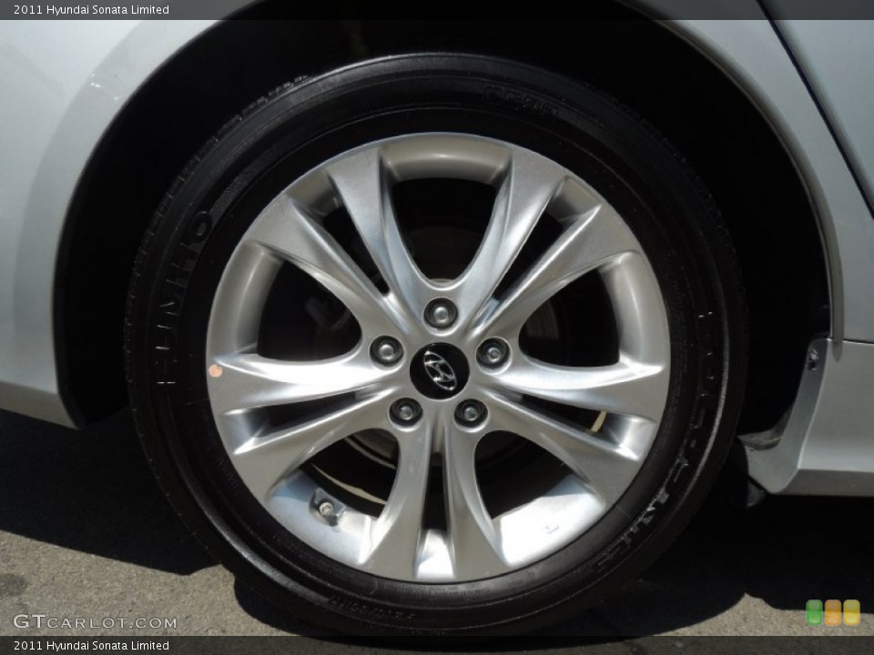 2011 Hyundai Sonata Limited Wheel and Tire Photo #81188268