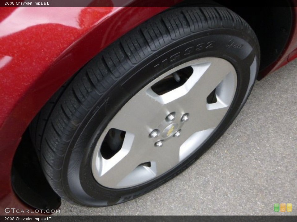 2008 Chevrolet Impala LT Wheel and Tire Photo #81188415